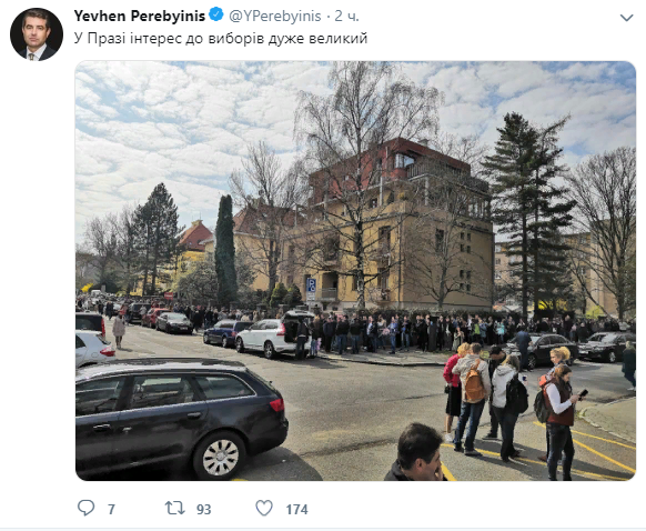 Украинцы активно голосуют в разных странах Европы