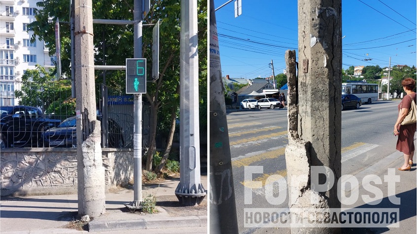 В Севастополе около 200 бетонных опор подлежат сносу