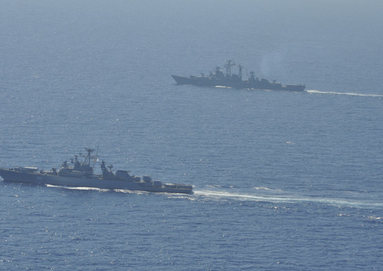 Группа кораблей ЧФ вышла на учения в Черное море