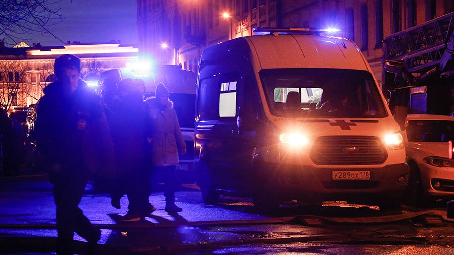 В Санкт-Петербурге обрушилось здание
