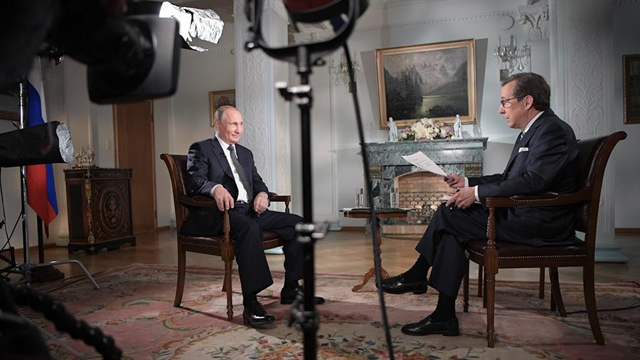Интервью с Путиным номинировали на премию «Эмми»