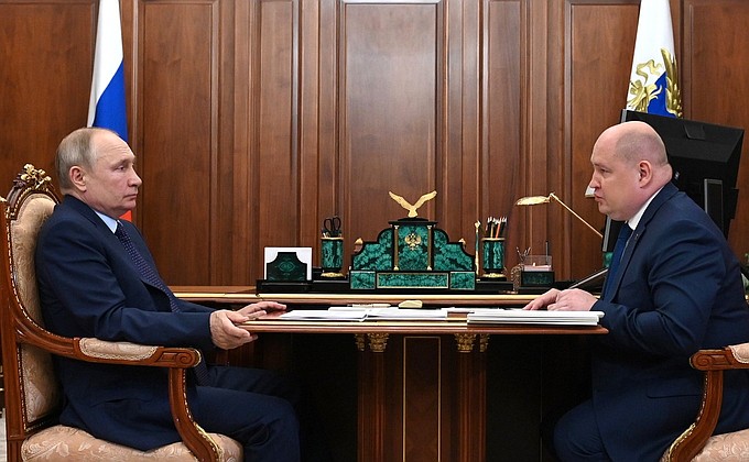 Развожаев пообещал Путину за 4 года отреставрировать всё городское кольцо