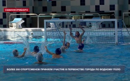 Более 200 спортсменов приняли участие в Первенстве Севастополя по водному поло
