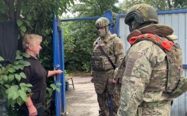 Военные помогают жителям приграничья