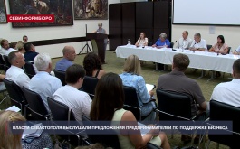 Власти Севастополя выслушали предложения предпринимателей по поддержке местного бизнеса