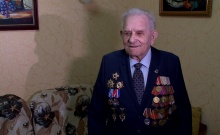 Ветеран Великой Отечественной войны Михаил Латоха отмечает 101-й день рождения
