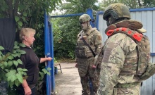 Военные помогают жителям приграничья