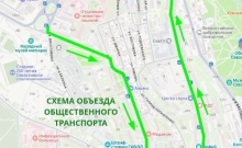 Ограничения движения транспорта по улице Шмидта в Севастополе продлили до вечера воскресенья